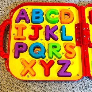 Sesame Street Alphabet Elmo Red Carry Case